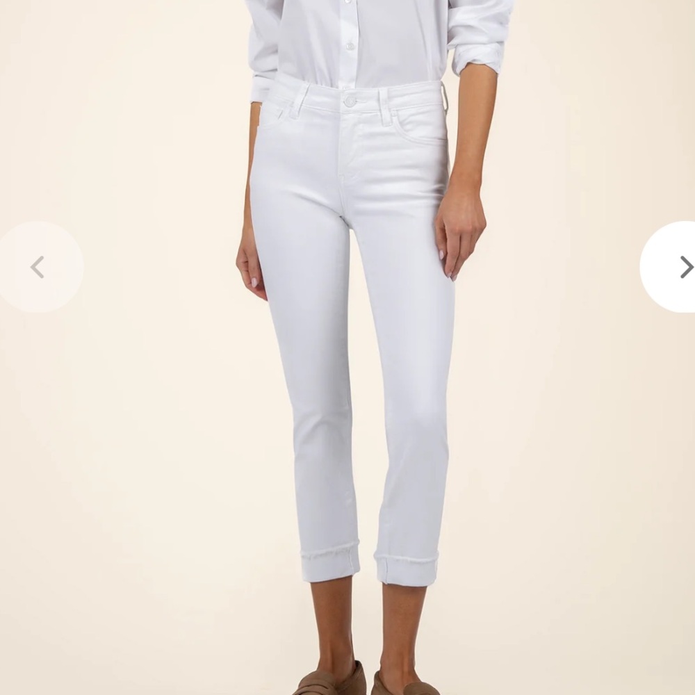 Kut from the Kloth Women's White Jeans